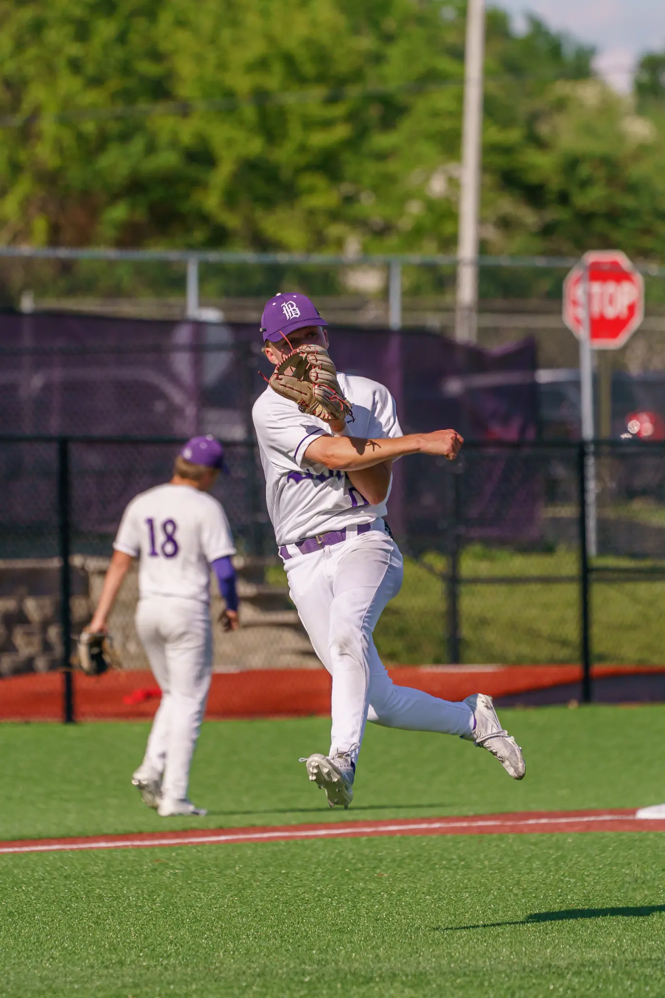 Reid Walker throwing